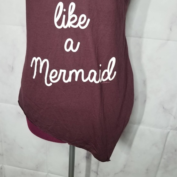 ❤️BEAR DANCE drink like a mermaid tank top M - Picture 2 of 6